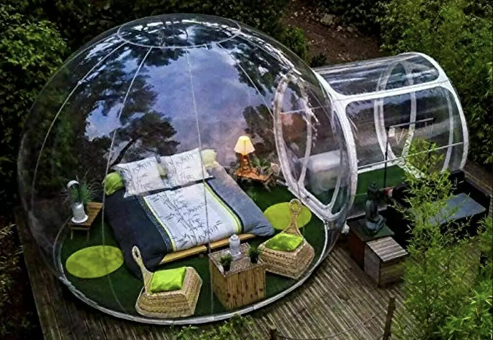 portable bubble tent