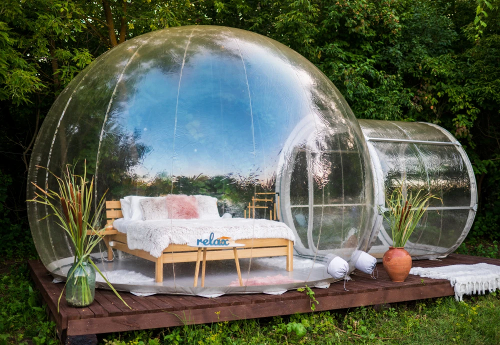 portable bubble tent